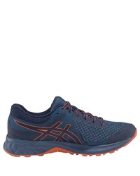 dunkelblaue Sportschuhe von Asics