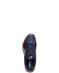 dunkelblaue Sportschuhe von Asics