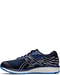 dunkelblaue Sportschuhe von Asics