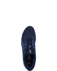 dunkelblaue Sportschuhe von Asics