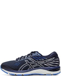 dunkelblaue Sportschuhe von Asics