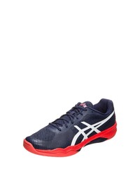 dunkelblaue Sportschuhe von Asics