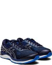 dunkelblaue Sportschuhe von Asics