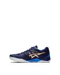 dunkelblaue Sportschuhe von Asics