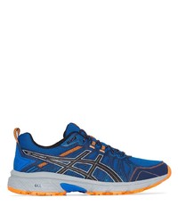 dunkelblaue Sportschuhe von Asics