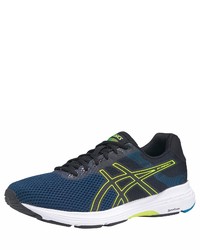 dunkelblaue Sportschuhe von Asics