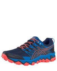 dunkelblaue Sportschuhe von Asics