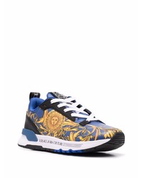 dunkelblaue Sportschuhe von VERSACE JEANS COUTURE