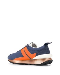 dunkelblaue Sportschuhe von Lanvin