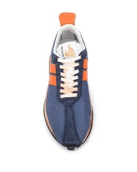 dunkelblaue Sportschuhe von Lanvin