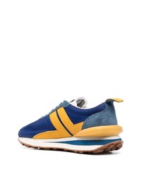 dunkelblaue Sportschuhe von Lanvin