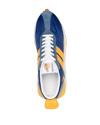 dunkelblaue Sportschuhe von Lanvin