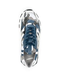 dunkelblaue Sportschuhe von Valentino Garavani