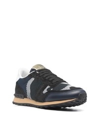 dunkelblaue Sportschuhe von Valentino Garavani