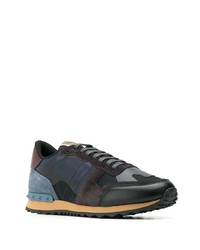 dunkelblaue Sportschuhe von Valentino Garavani