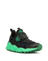 dunkelblaue Sportschuhe von Walter Van Beirendonck