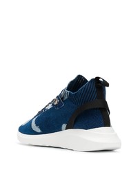 dunkelblaue Sportschuhe von DSQUARED2