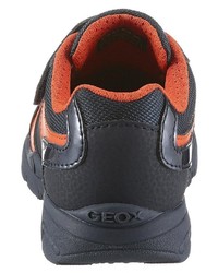 dunkelblaue Sportschuhe von geox kids