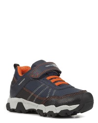 dunkelblaue Sportschuhe von geox kids