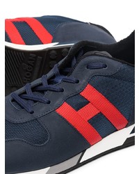 dunkelblaue Sportschuhe von Hogan