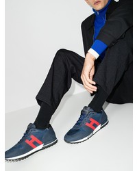 dunkelblaue Sportschuhe von Hogan