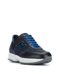 dunkelblaue Sportschuhe von Hogan