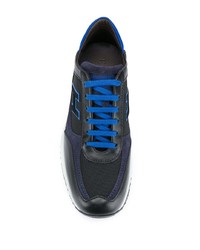 dunkelblaue Sportschuhe von Hogan