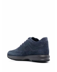 dunkelblaue Sportschuhe von Hogan