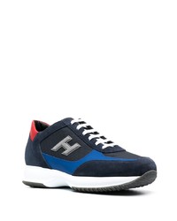 dunkelblaue Sportschuhe von Hogan