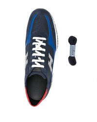 dunkelblaue Sportschuhe von Hogan