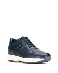 dunkelblaue Sportschuhe von Hogan