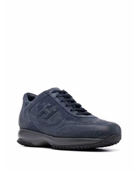 dunkelblaue Sportschuhe von Hogan