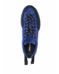 dunkelblaue Sportschuhe von DSQUARED2