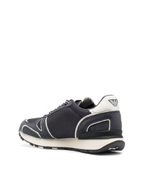 dunkelblaue Sportschuhe von Emporio Armani