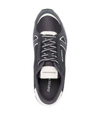 dunkelblaue Sportschuhe von Emporio Armani