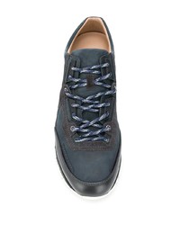 dunkelblaue Sportschuhe von Lanvin