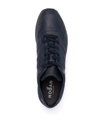 dunkelblaue Sportschuhe von Hogan