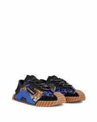 dunkelblaue Sportschuhe von Dolce & Gabbana