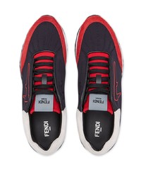 dunkelblaue Sportschuhe von Fendi