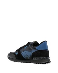 dunkelblaue Sportschuhe von Valentino Garavani