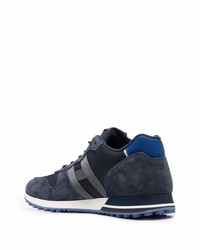 dunkelblaue Sportschuhe von Hogan