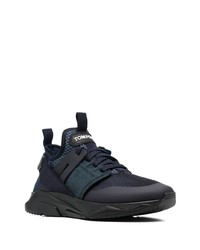 dunkelblaue Sportschuhe von Tom Ford