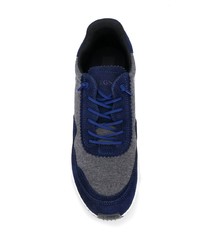 dunkelblaue Sportschuhe von Z Zegna