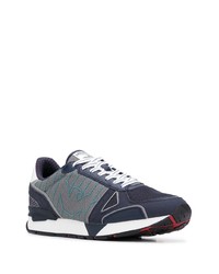 dunkelblaue Sportschuhe von Emporio Armani