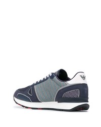 dunkelblaue Sportschuhe von Emporio Armani