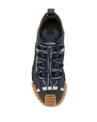 dunkelblaue Sportschuhe von Dolce & Gabbana