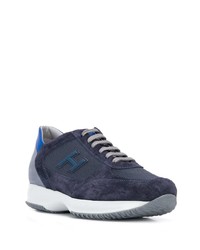 dunkelblaue Sportschuhe von Hogan