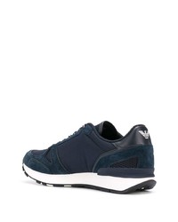 dunkelblaue Sportschuhe von Emporio Armani