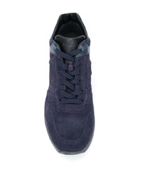 dunkelblaue Sportschuhe von Hogan