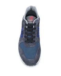 dunkelblaue Sportschuhe von Hogan